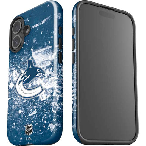 NHL Vancouver Canucks Frozen iPhone 16 Plus Impact Case
